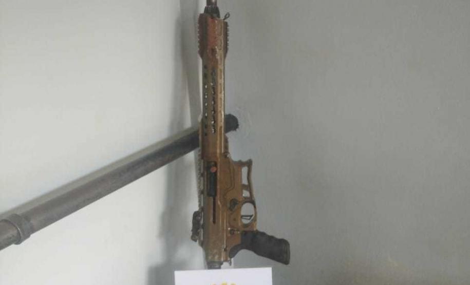 PM localiza mais uma arma de fogo longa durante buscas em Guarapuava