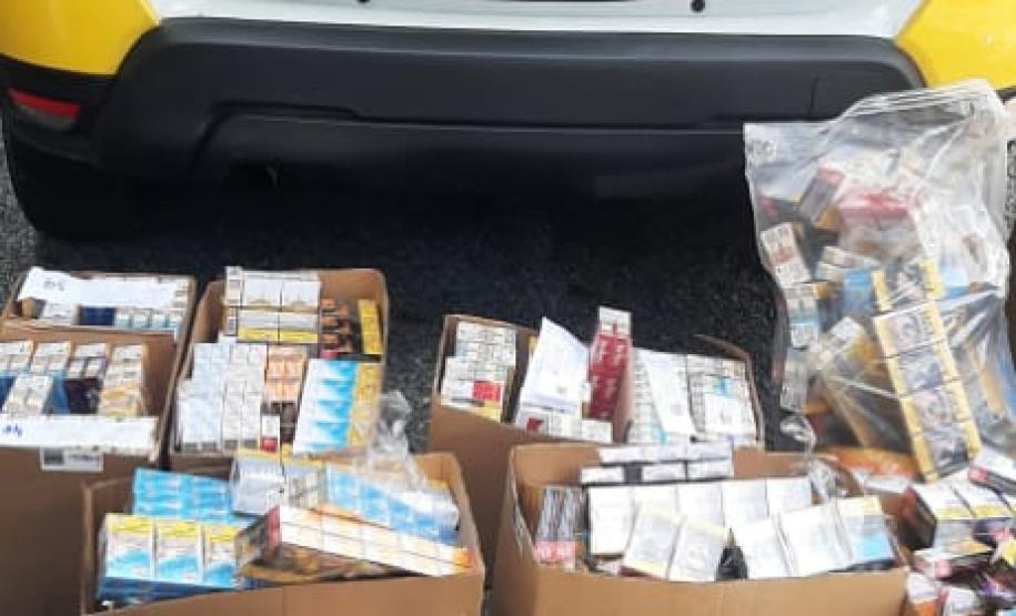 PM prende três homens e recupera carga de cigarros roubada em Curitiba