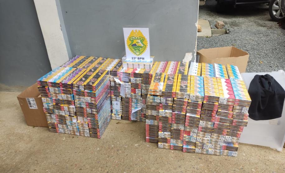 PM prende três homens e recupera carga de cigarros roubada em Curitiba