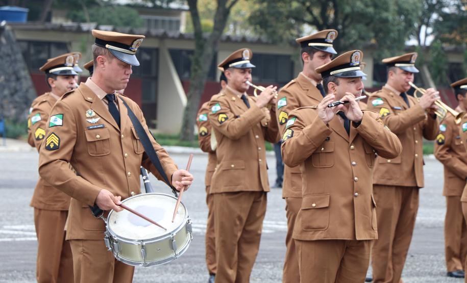 Polícia Militar do Paraná faz cerimônia em homenagem a Tiradentes, em São José dos Pinhais