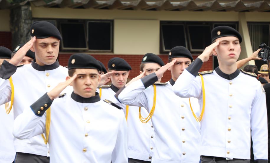 Polícia Militar do Paraná faz cerimônia em homenagem a Tiradentes, em São José dos Pinhais