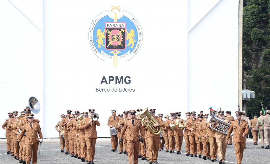 Polícia Militar do Paraná faz cerimônia em homenagem a Tiradentes, em São José dos Pinhais