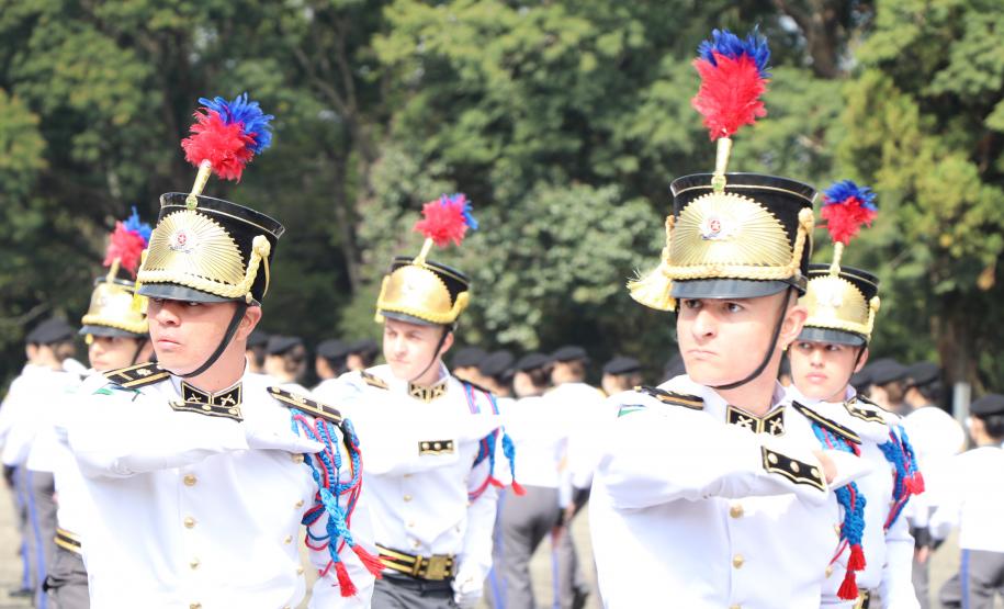 Polícia Militar do Paraná faz cerimônia em homenagem a Tiradentes, em São José dos Pinhais
