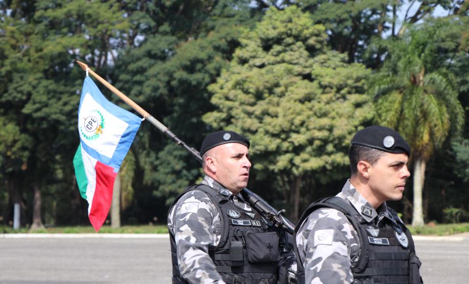 Polícia Militar do Paraná faz cerimônia em homenagem a Tiradentes, em São José dos Pinhais