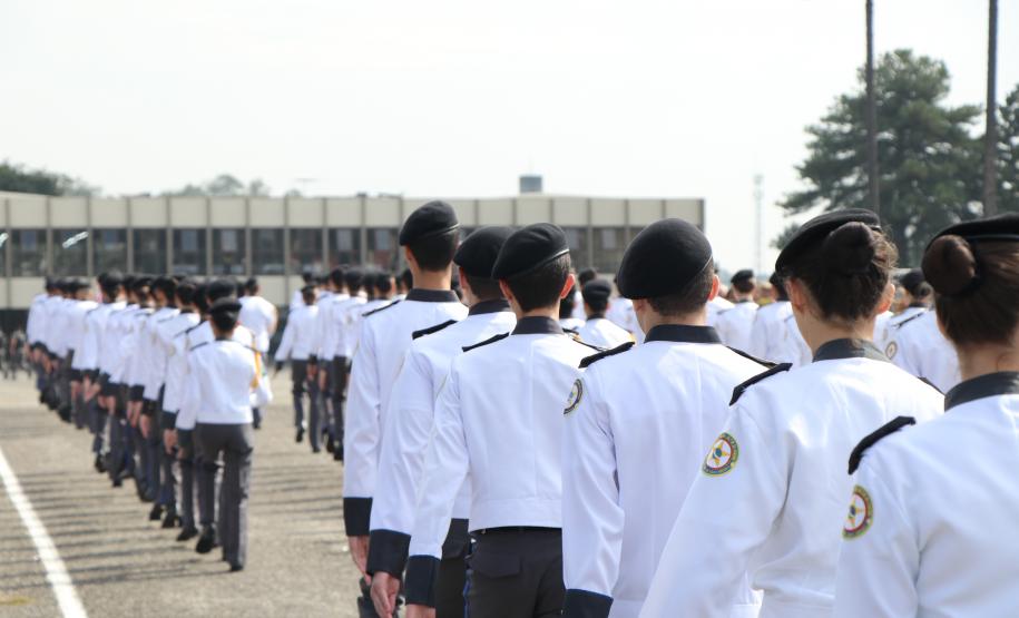 Polícia Militar do Paraná faz cerimônia em homenagem a Tiradentes, em São José dos Pinhais