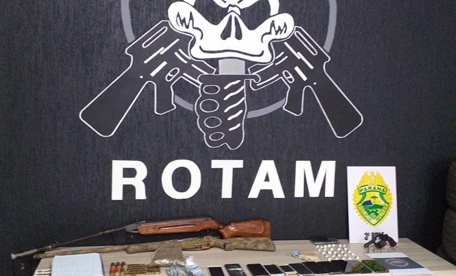 Em Pato Branco (PR), PM cumpre sete Mandados Judiciais e apreende três armas de fogo