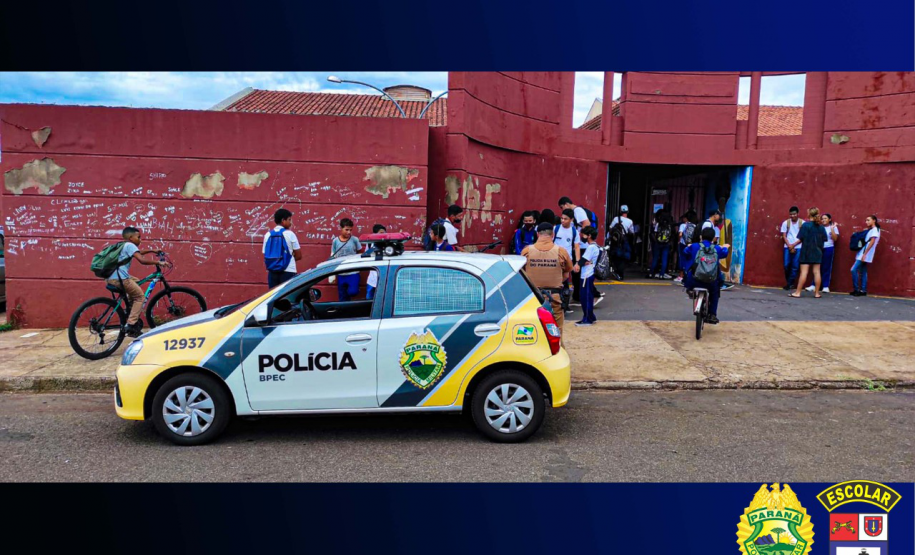 Operação Vizinhança Escolar Segura reforça a atuação em colégios do Interior do estado