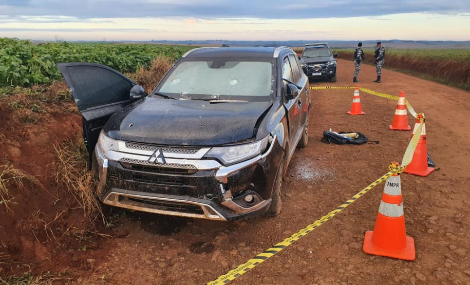 Polícia Militar contém ataque de quadrilha e evita roubo a empresa de valores em Guarapuava (PR)