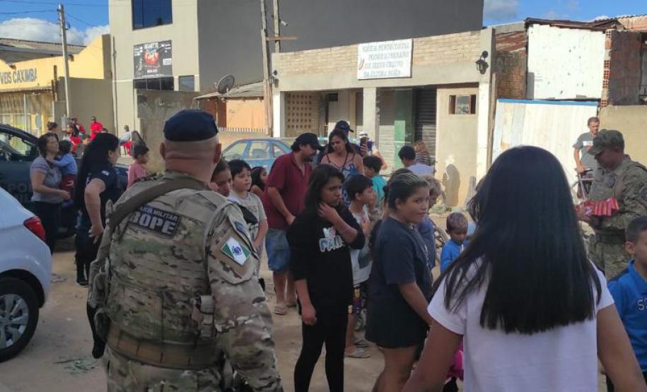ENTREGA DE CHOCOLATES PÁSCOA BOPE 2022
