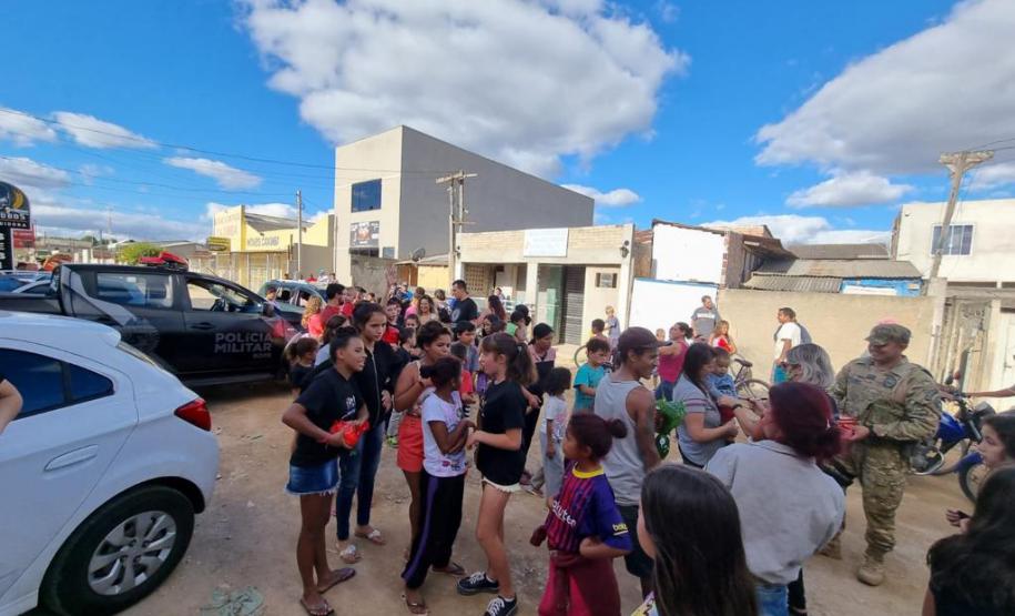 ENTREGA DE CHOCOLATES PÁSCOA BOPE 2022