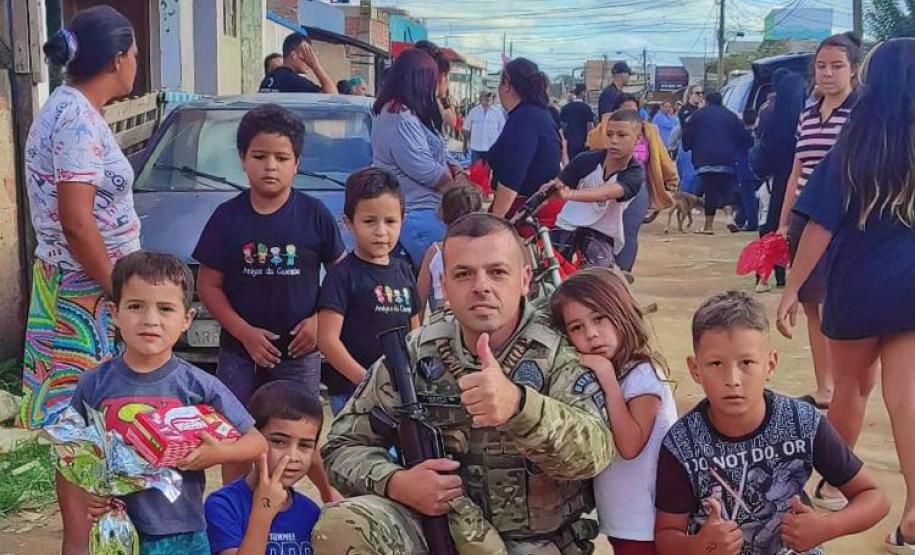 ENTREGA DE CHOCOLATES PÁSCOA BOPE 2022