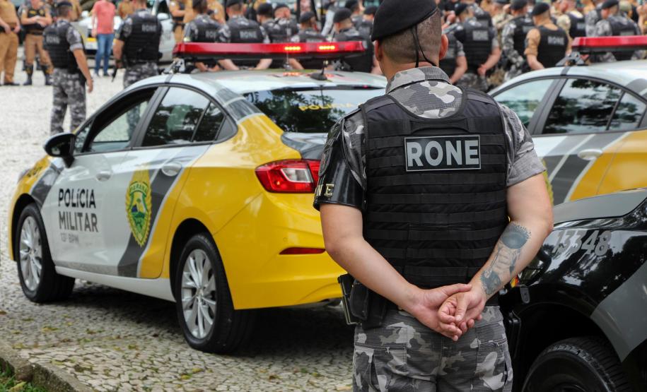 Foto: Soldado Ismael Ponchio / PMPR