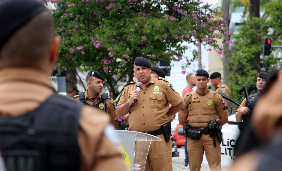 Foto: Soldado Ismael Ponchio / PMPR