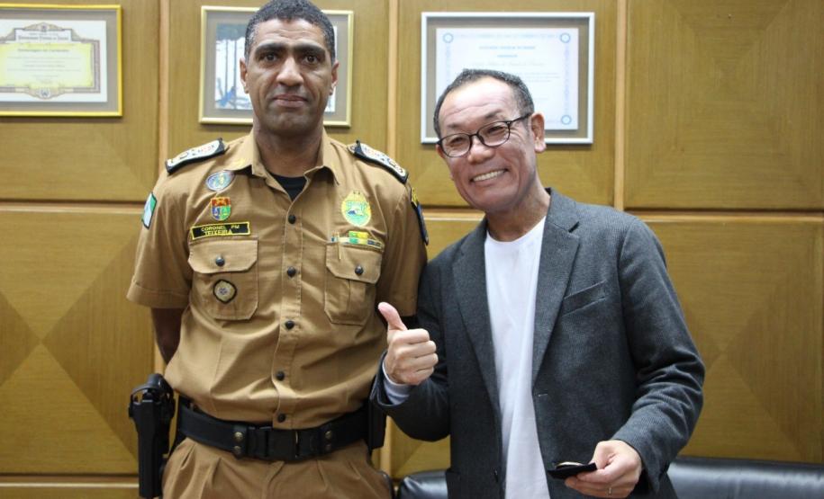 Comandante-Geral recebe o Vice-cônsul do Japão