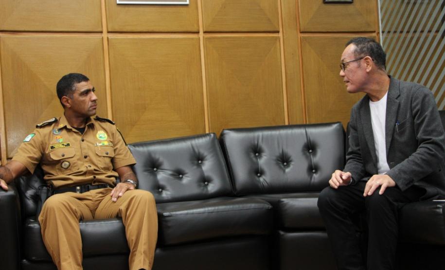 Comandante-Geral recebe o Vice-cônsul do Japão