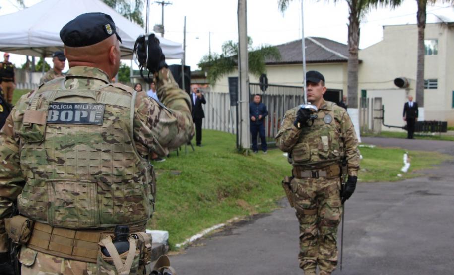 Entrega de Comando do BOPE