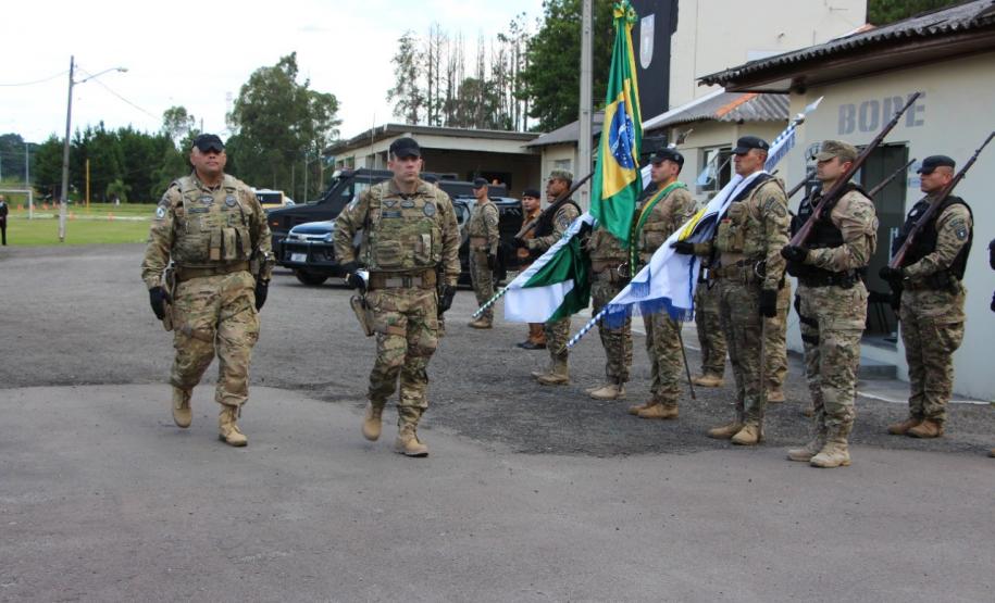 Entrega de Comando do BOPE