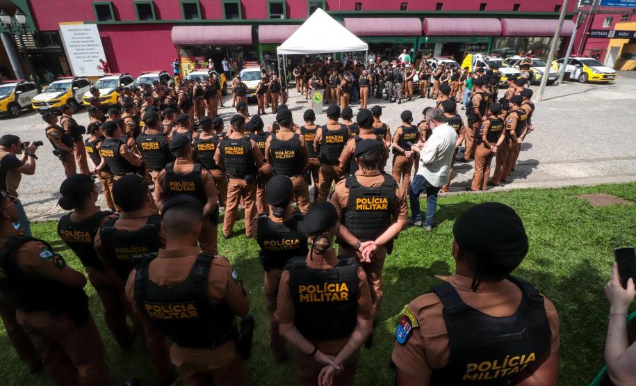 PMPR faz o lançamento oficial de nova unidade policial que reforçará a segurança em Curitiba e na RMC.