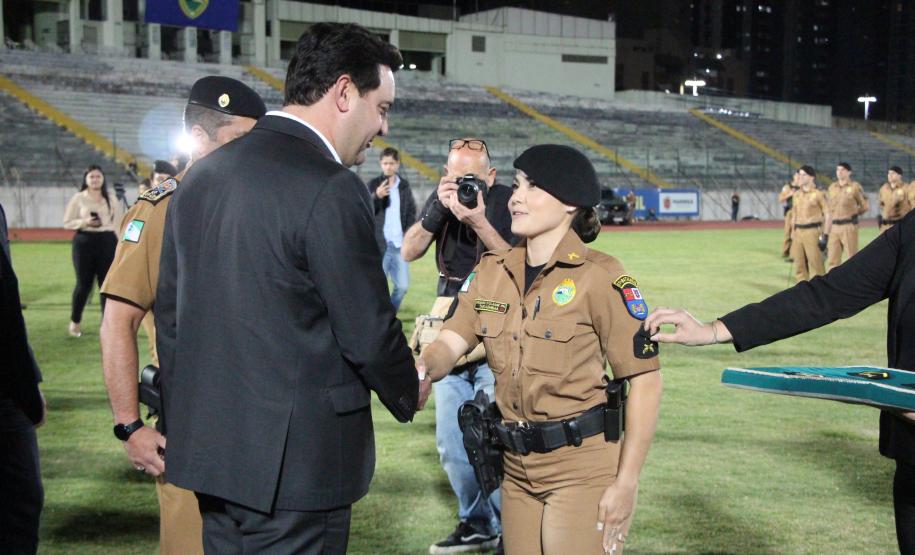 PMPR realiza formatura de 352 novos policiais militares em Maringá