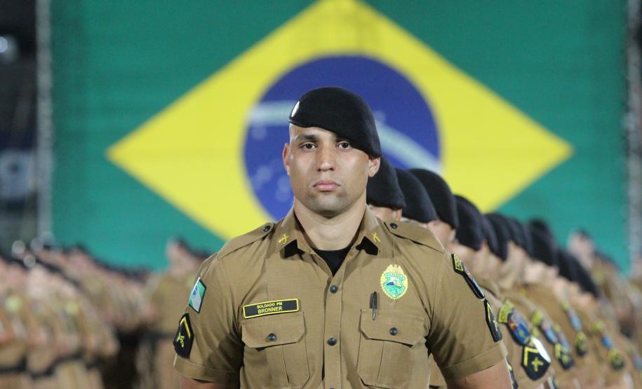 PMPR realiza formatura de 352 novos policiais militares em Maringá