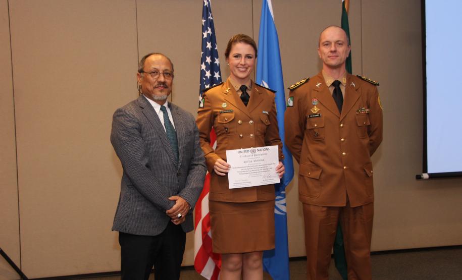 Polícia Militar do Paraná é escolhida pela ONU para sediar curso de capacitação de policiais para atuarem em missões de paz.