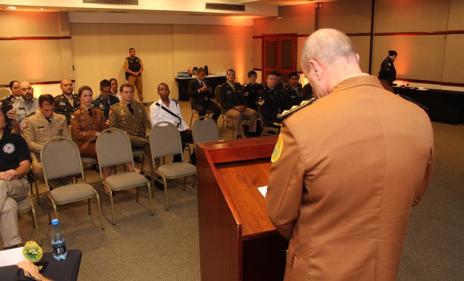 Polícia Militar do Paraná é escolhida pela ONU para sediar curso de capacitação de policiais para atuarem em missões de paz.