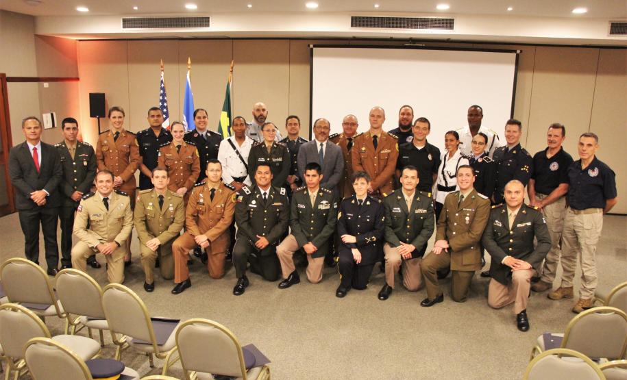 Polícia Militar do Paraná é escolhida pela ONU para sediar curso de capacitação de policiais para atuarem em missões de paz.