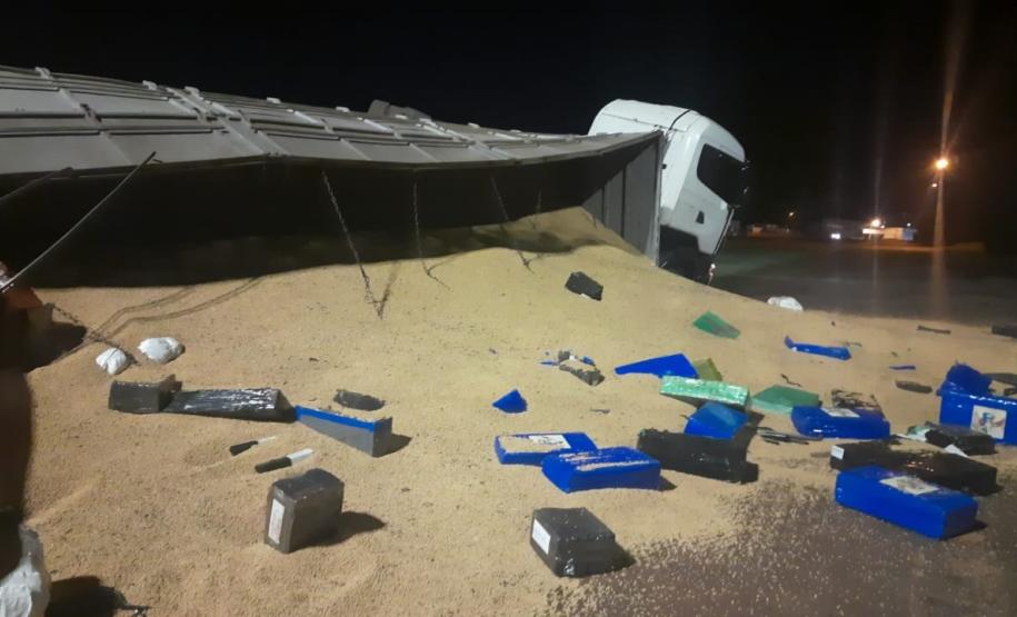 3,26 toneladas de drogas são apreendidas pela PMPR em Cascavel.