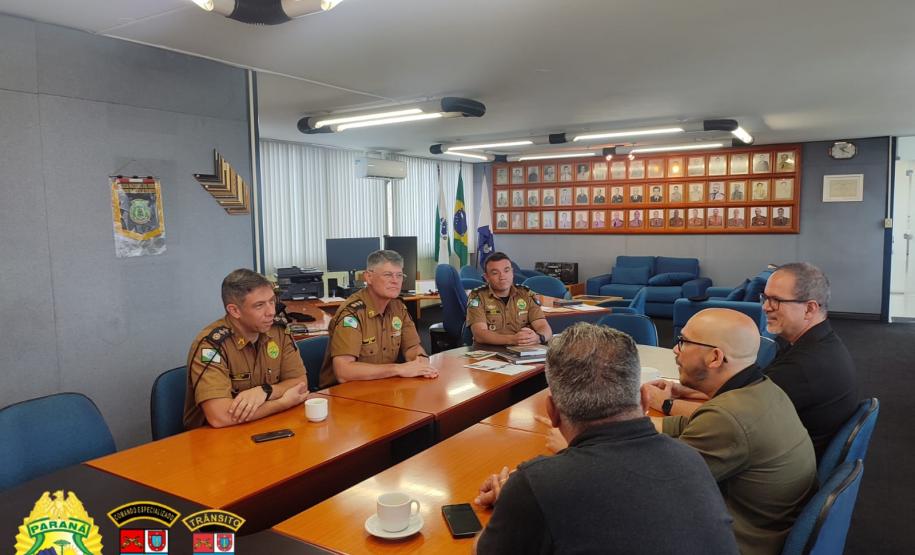 Diretores Pão Diário em visita ao BPTran