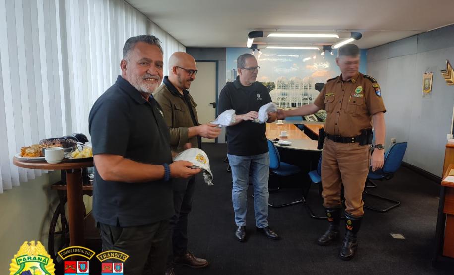 Diretores Pão Diário em visita ao BPTran