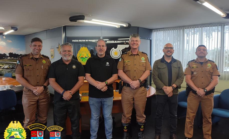 Diretores Pão Diário em visita ao BPTran