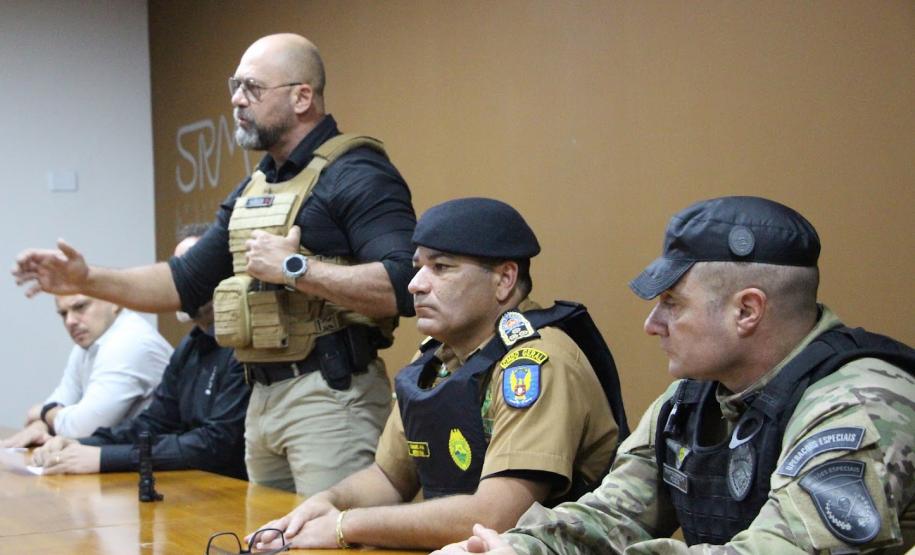 PMPR participa da Operação Cidade Segura e cumpre mandados judiciais em Maringá e região.