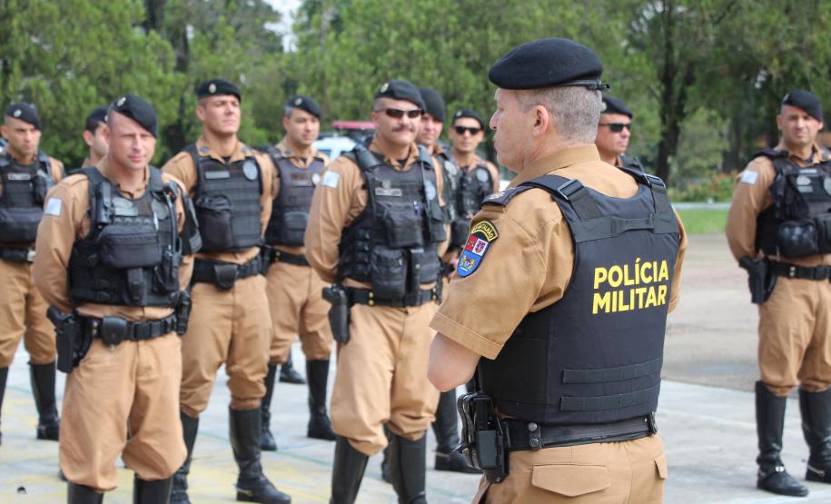 PM deflagra operação que reforçará o policiamento na região sul de Curitiba.