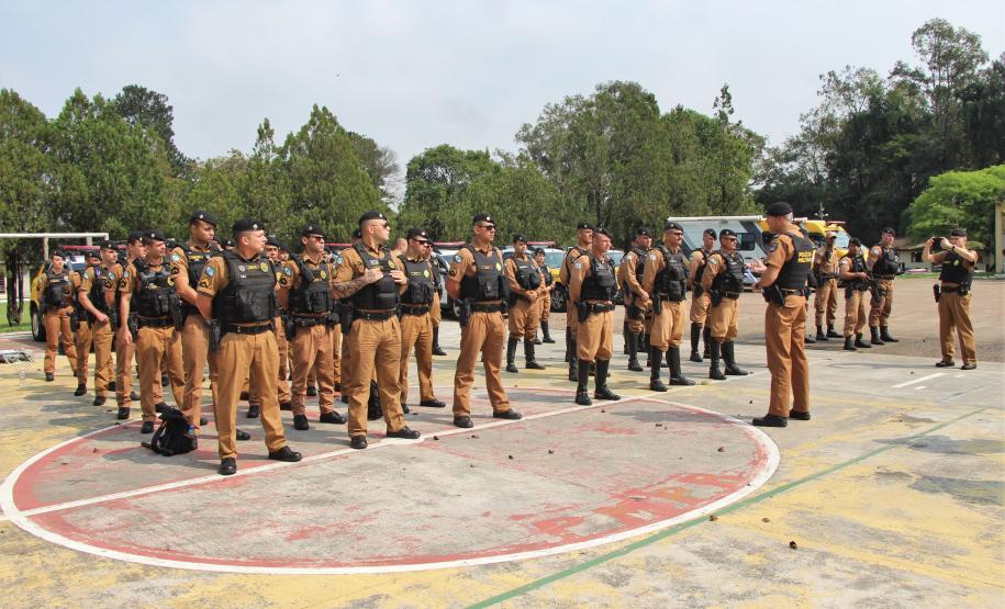PM deflagra operação que reforçará o policiamento na região sul de Curitiba.