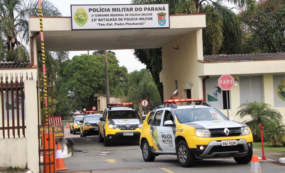 PM deflagra operação que reforçará o policiamento na região sul de Curitiba.