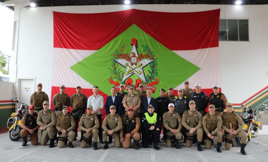 Formatura do Curso de Trânsito Aplicado
