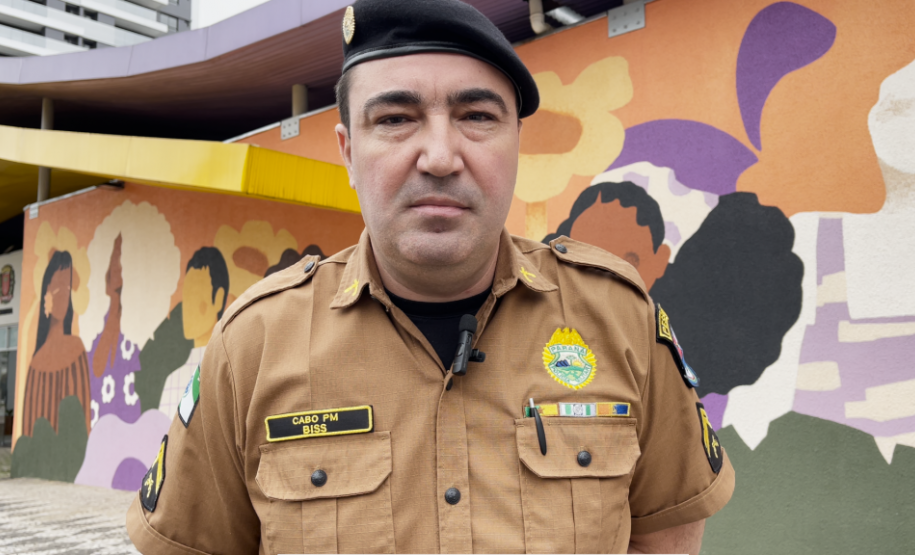 Policial Militar evita feminicídio durante o deslocamento ao trabalho em Curitiba