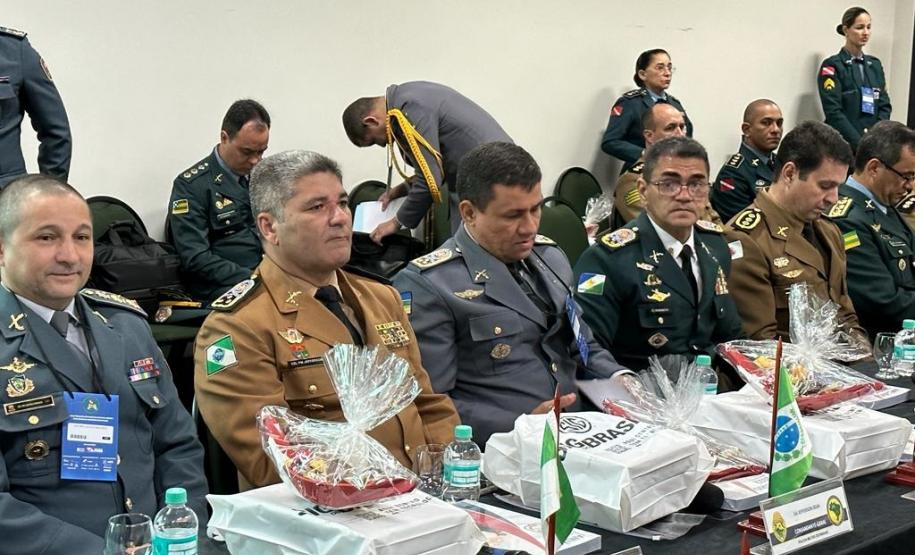 CG da PMPR participa do encontro do Conselho Nacional dos Comandantes-Gerais em Belém.