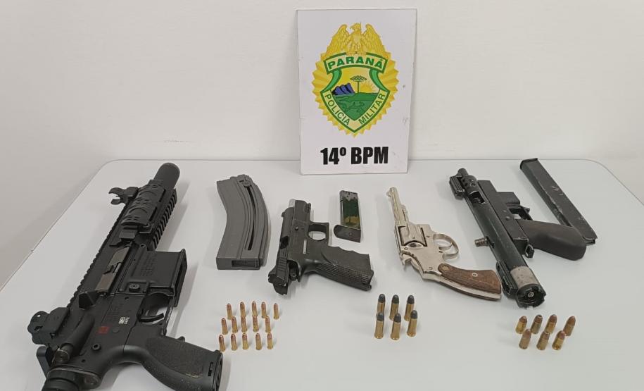 Ação rápida da PM resulta na prisão de 4 homens após tentativa de roubo em Foz do Iguaçu
