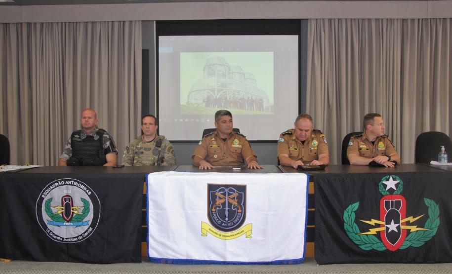 IV Curso de Técnico Explosivista Policial.