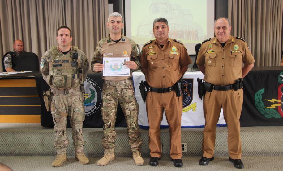 IV Curso de Técnico Explosivista Policial.