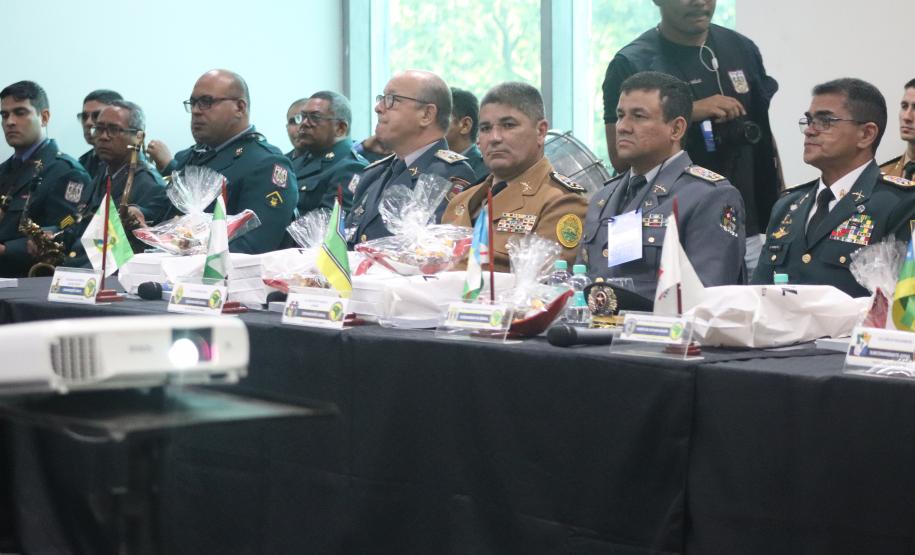 CG da PMPR participa do encontro do Conselho Nacional dos Comandantes-Gerais em Belém.