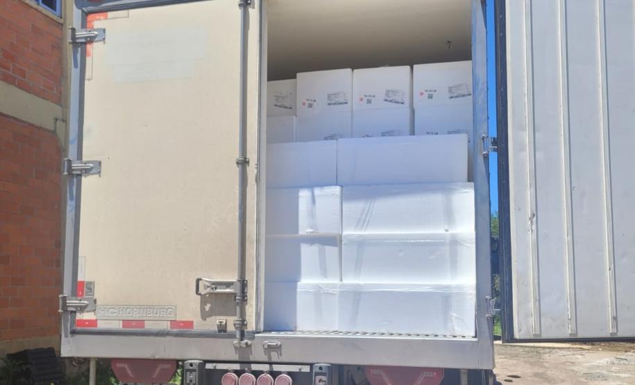 Apreensão Salmão PMPR