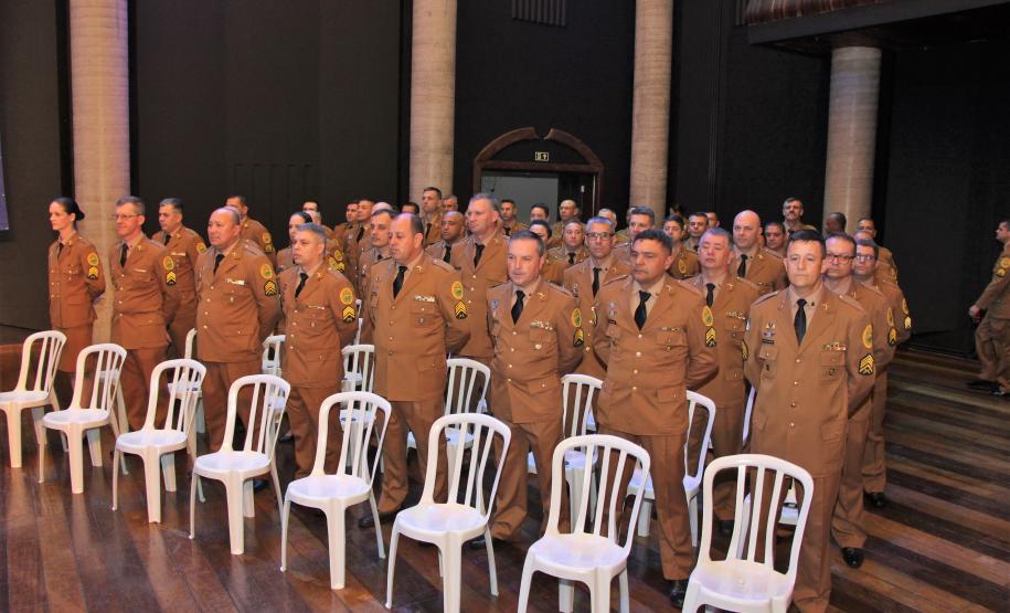 Solenidade de formatura do CAS Turma - 2023.