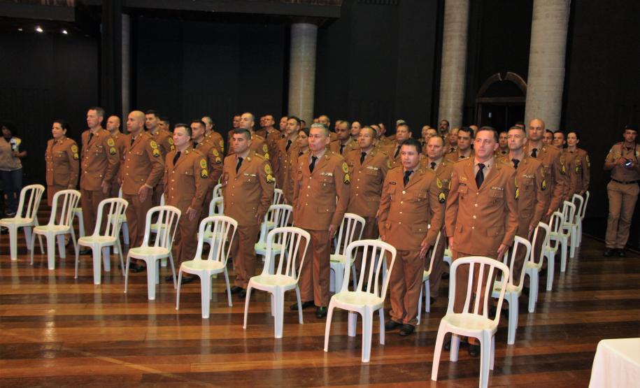 Solenidade de formatura do CAS Turma - 2023.