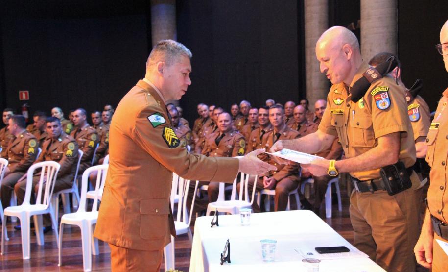 Solenidade de formatura do CAS Turma - 2023.