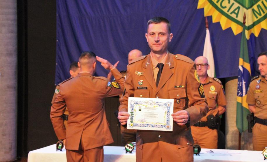 Solenidade de formatura do CAS Turma - 2023.