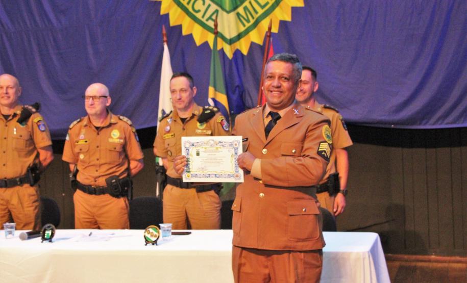 Solenidade de formatura do CAS Turma - 2023.