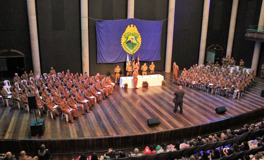 Solenidade de formatura do CAS Turma - 2023.