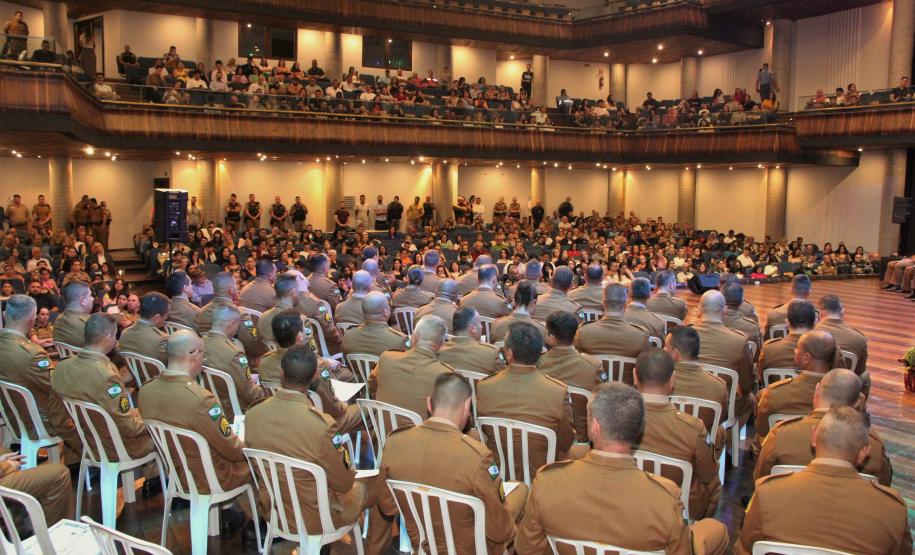 Solenidade de formatura do CAS Turma - 2023.